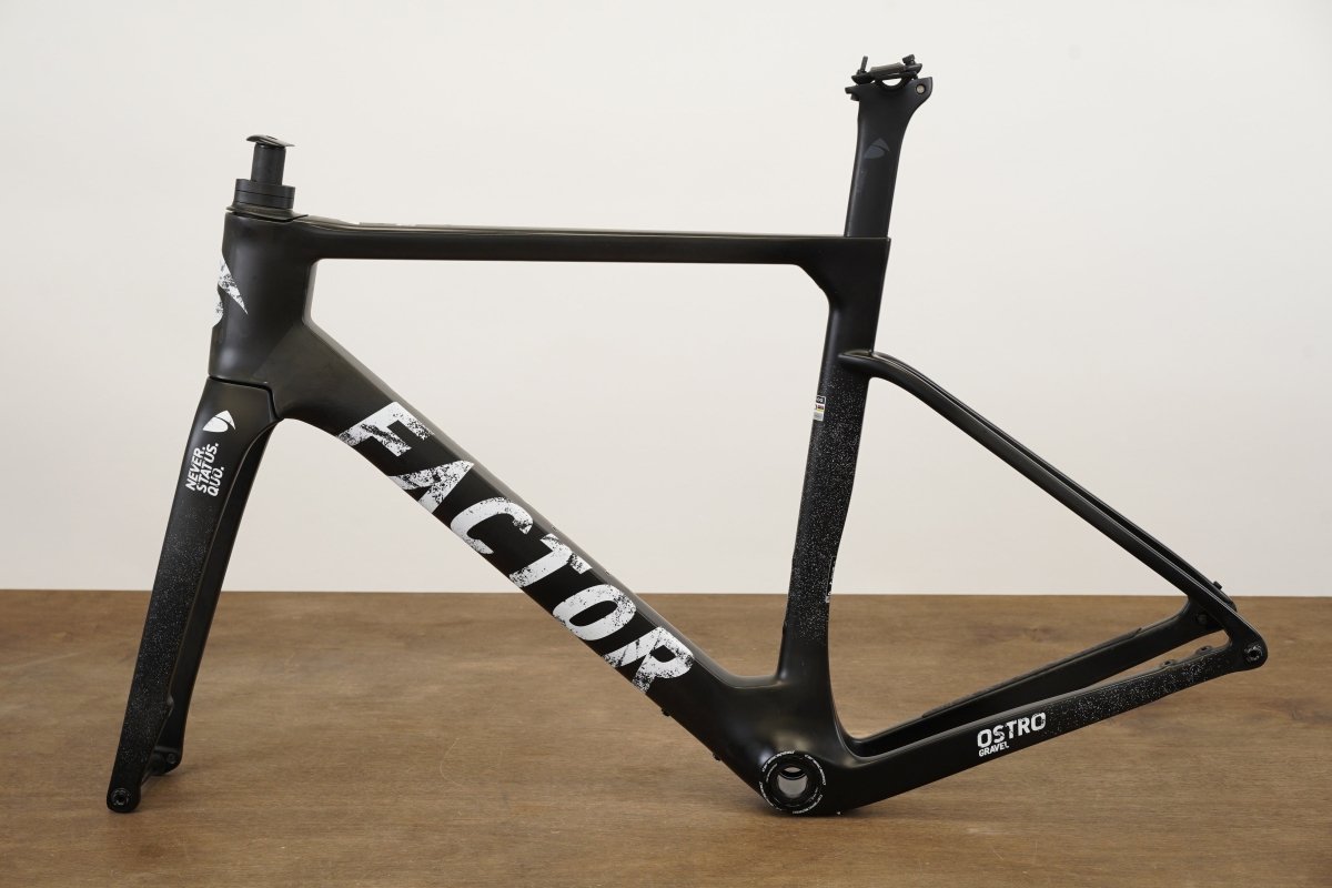 2023 56cm Factor Ostro Gravel Carbon Disc Brake Gravel Frameset