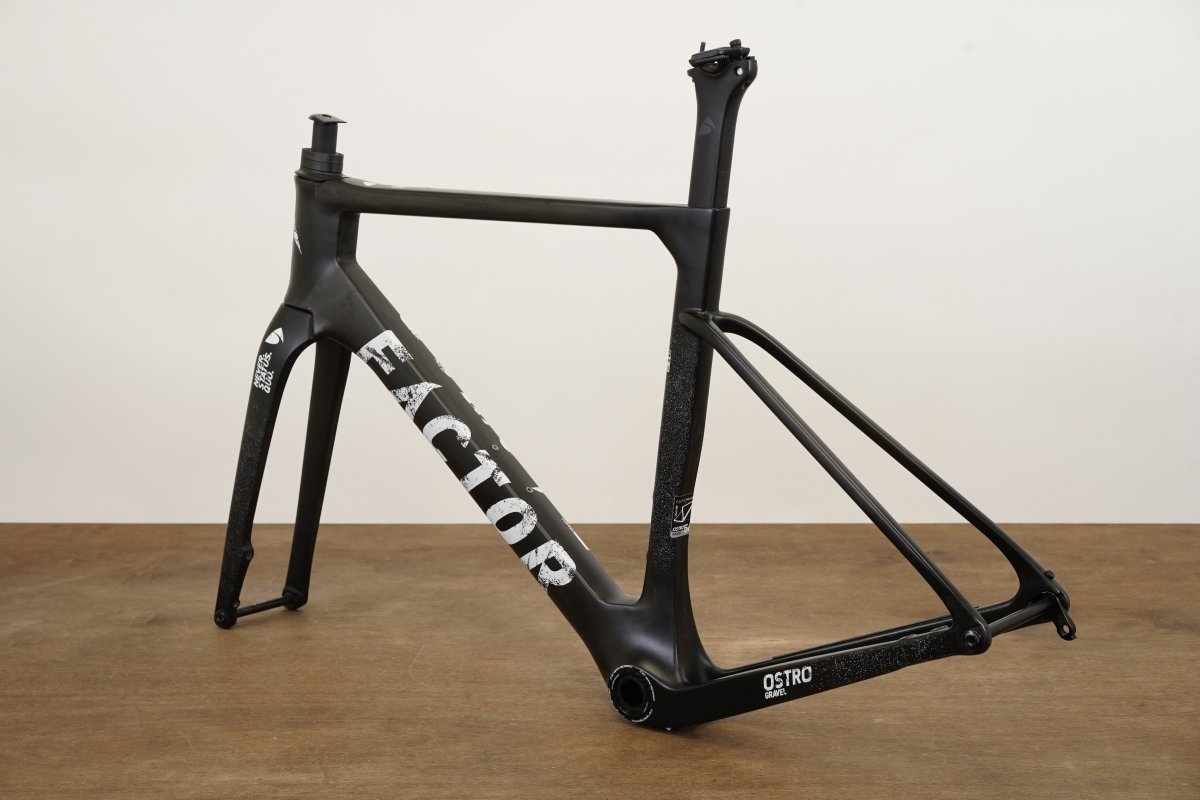 2023 56cm Factor Ostro Gravel Carbon Disc Brake Gravel Frameset