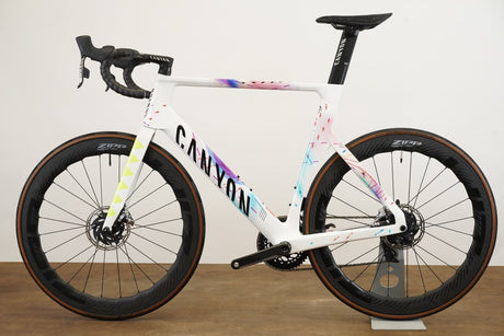 2023 XL Canyon Aeroad CFR Team SRAM Red AXS Zipp 454 NSW Carbon Disc Bike