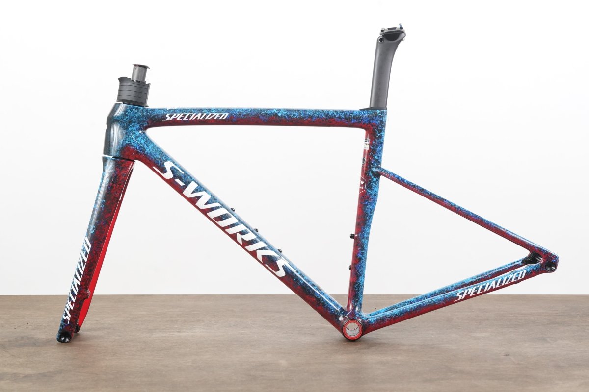 2024 49cm Specialized S-WORKS Tarmac SL8 FDJ-Suez Tead Carbon Disc Frameset