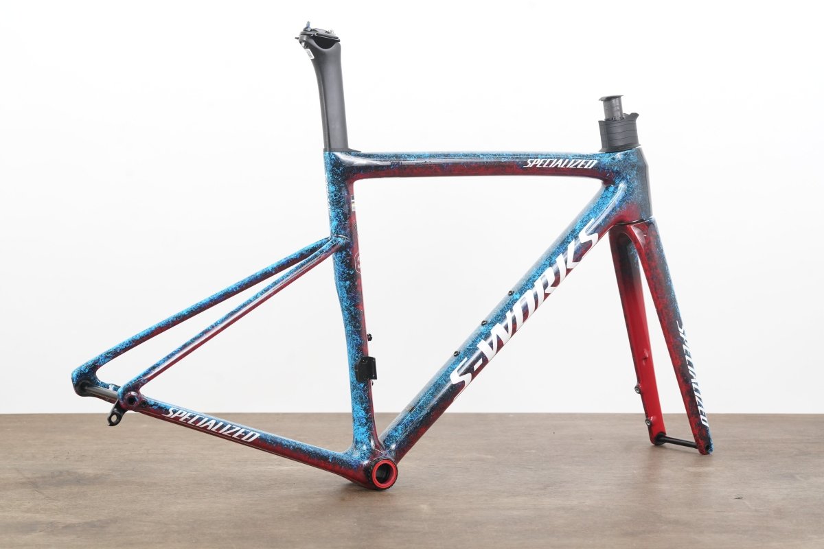 2024 49cm Specialized S-WORKS Tarmac SL8 FDJ-Suez Tead Carbon Disc Frameset