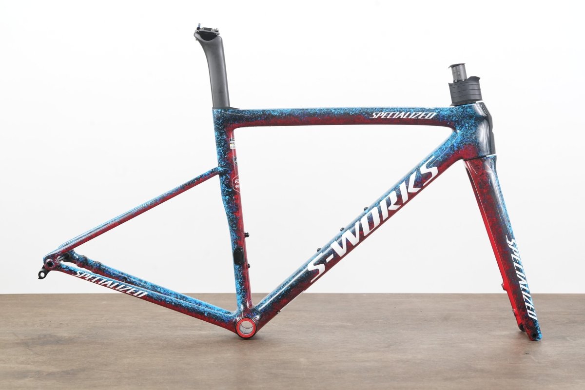 2024 49cm Specialized S-WORKS Tarmac SL8 FDJ-Suez Tead Carbon Disc Frameset