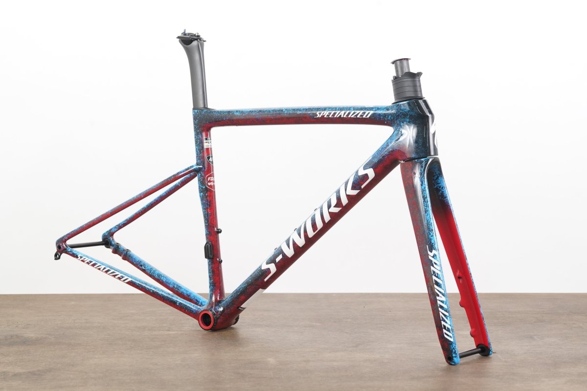 2024 49cm Specialized S-WORKS Tarmac SL8 FDJ-Suez Tead Carbon Disc Frameset