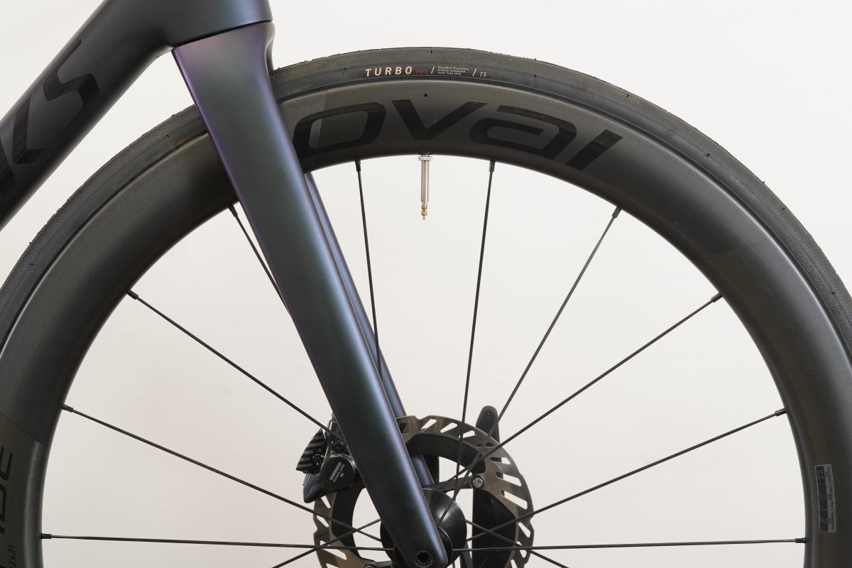 2024 54cm Specialized S-WORKS Tarmac SL8 R9270 Di2 Roval CLX Carbon Disc Bike