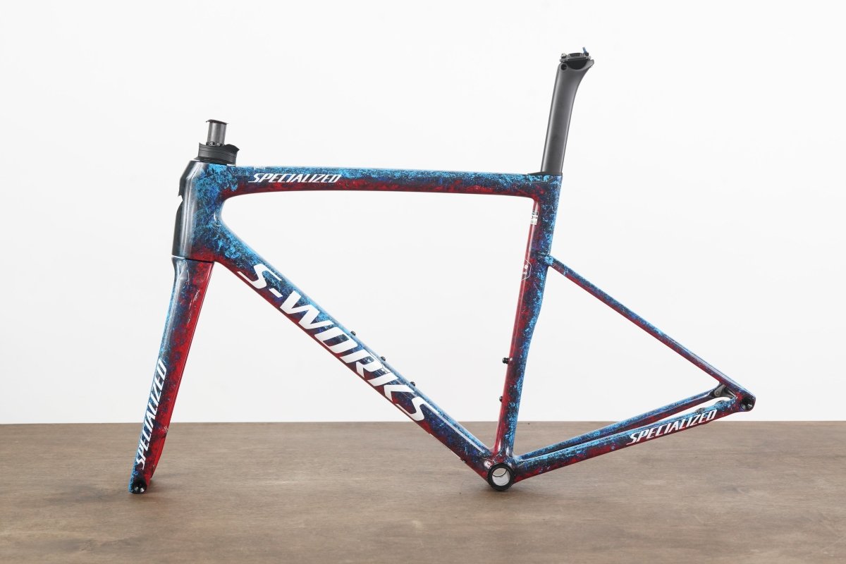 2024 56cm Specialized S-WORKS Tarmac SL8 FDJ-Suez Team Carbon Disc Frameset
