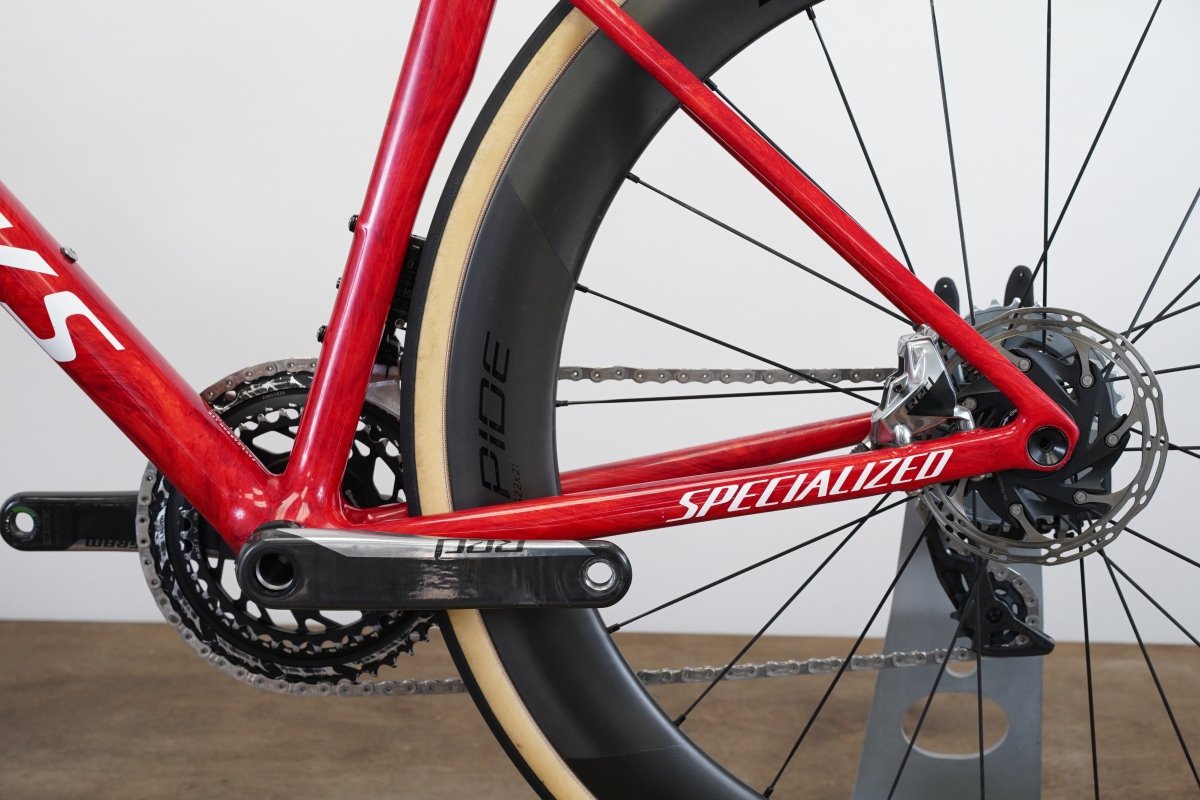 2024 56cm Specialized S-WORKS Tarmac SL8 SRAM Red AXS Roval CLX II Disc Bike