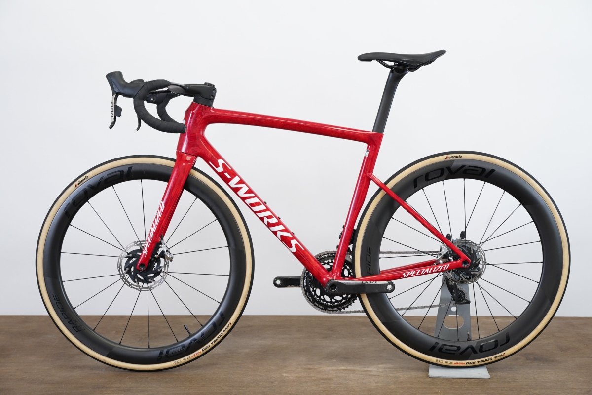 2024 56cm Specialized S-WORKS Tarmac SL8 SRAM Red AXS Roval CLX II Disc Bike