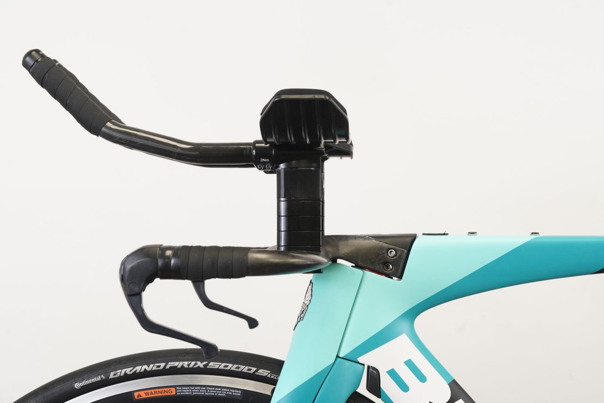2024 M Bianchi Aquila Dura-Ace Ultegra Di2 12 Speed Carbon TT Triathlon Rim Bike