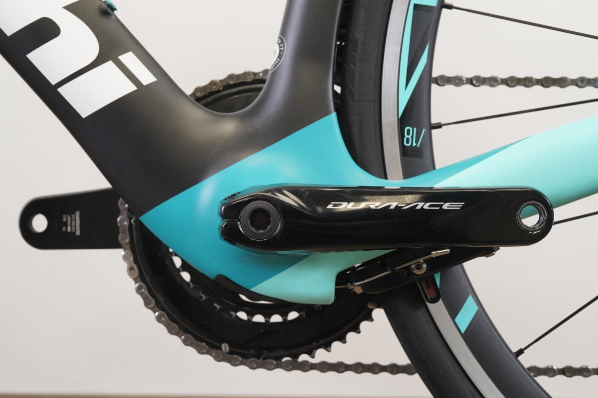 2024 M Bianchi Aquila Dura-Ace Ultegra Di2 12 Speed Carbon TT Triathlon Rim Bike