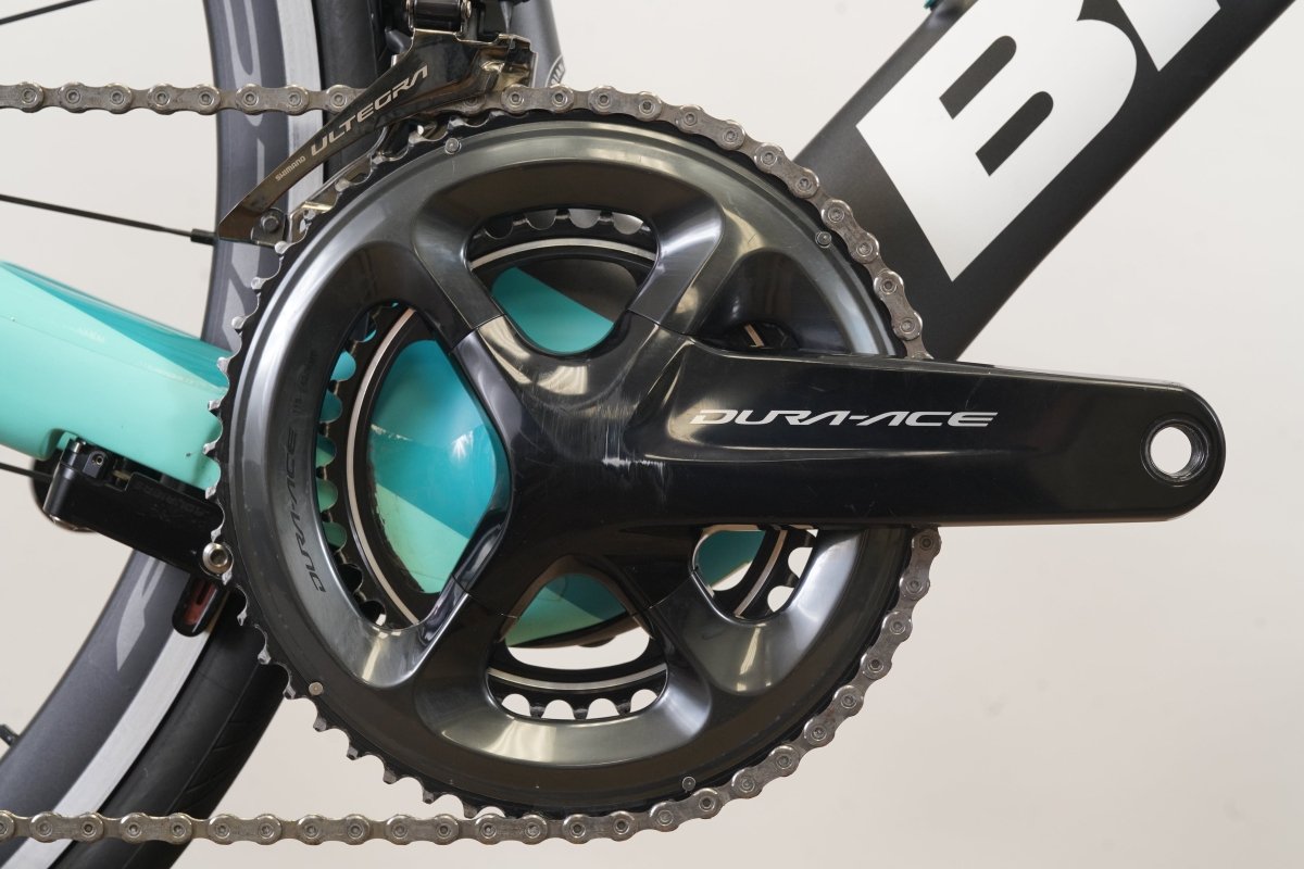 2024 M Bianchi Aquila Dura-Ace Ultegra Di2 12 Speed Carbon TT Triathlon Rim Bike