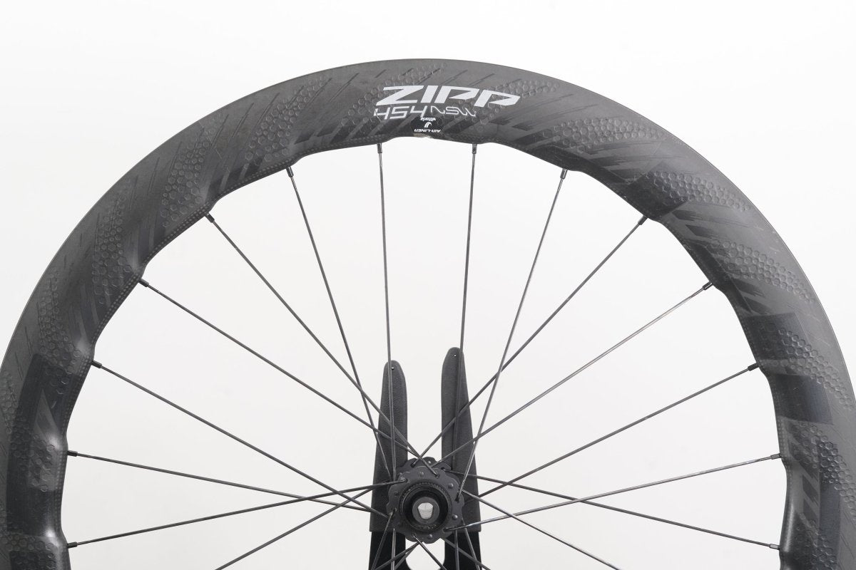 2024 Zipp 454 NSW ZR1 Carbon Tubeless Clincher Disc Brake Wheelset XDR 12 speed