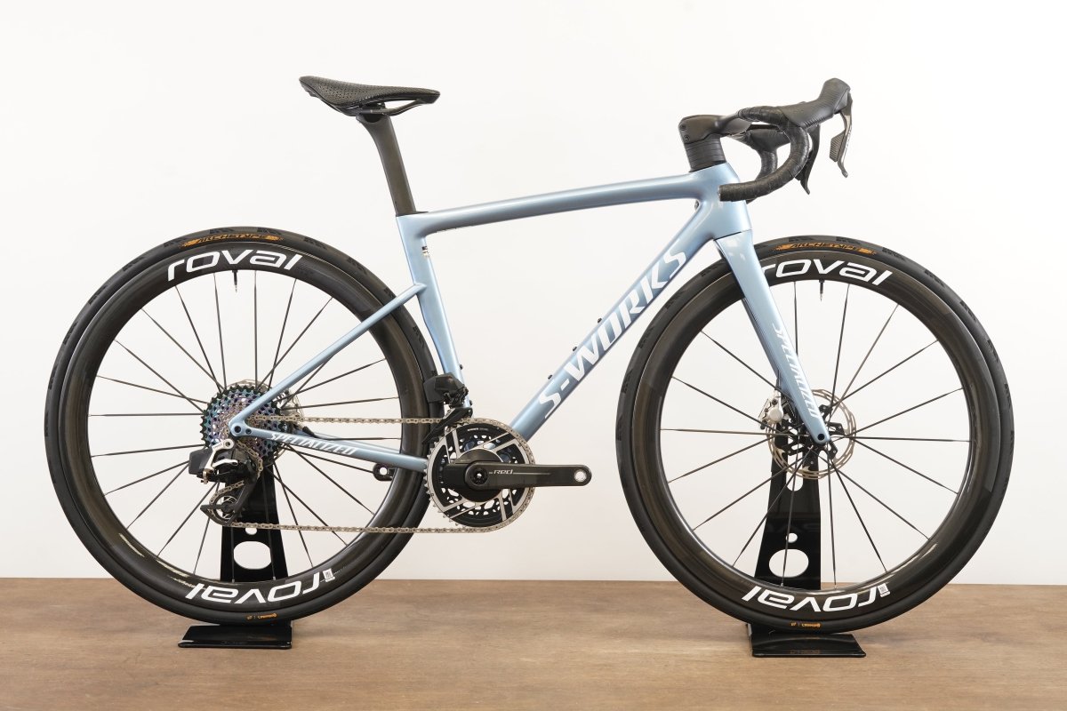2025 52cm Specialized S-WORKS Tarmac SL8 Red AXS E1 Roval CLX III Carbon Bike