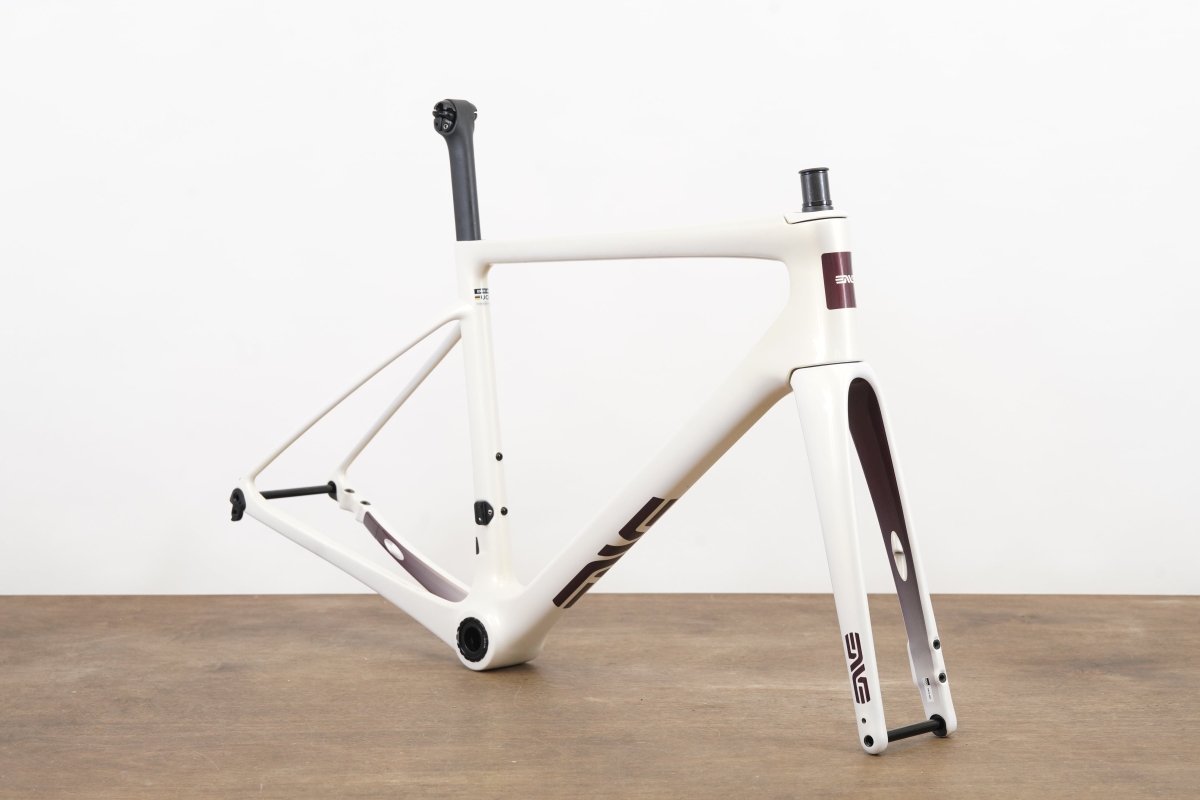 2025 54cm ENVE Melee Slipstream Silver Carbon Disc Brake Aero Road Frameset