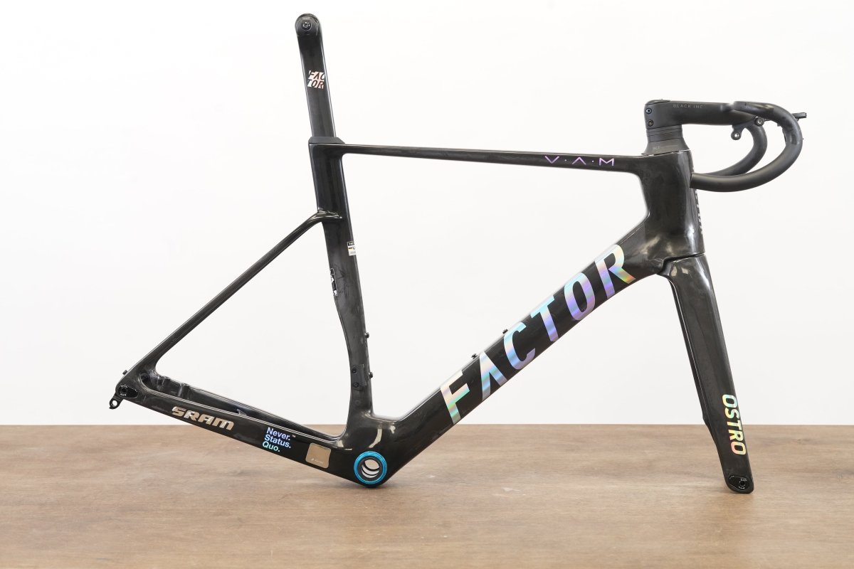 2025 56cm Factor Ostro VAM V2 2.0 Carbon Disc Brake Road Frameset + Cockpit