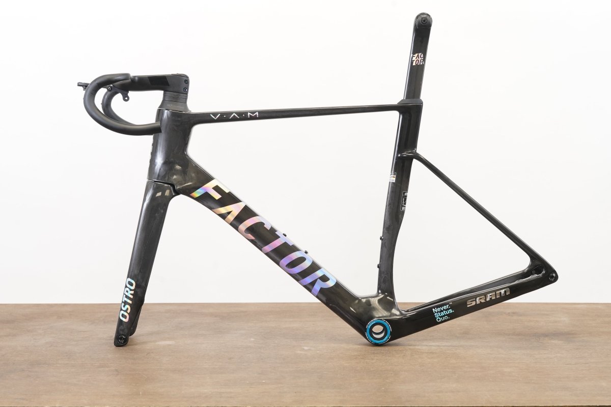2025 56cm Factor Ostro VAM V2 2.0 Carbon Disc Brake Road Frameset + Cockpit