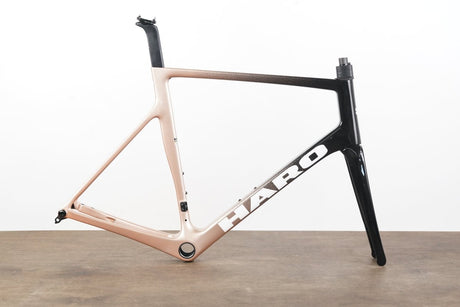 2025 61cm Haro Rivette Top Shelf Carbon Aero Disc Brake Road Frameset