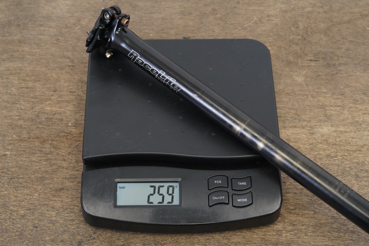 26.8mm RaceLite Rocky MTN Alloy 0 Setback Road Seatpost 259g