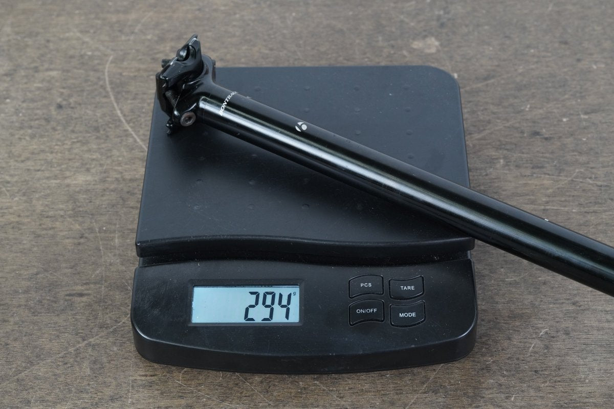 27.2mm Bontrager Comp Alloy 8mm Setback Road Seatpost 294g