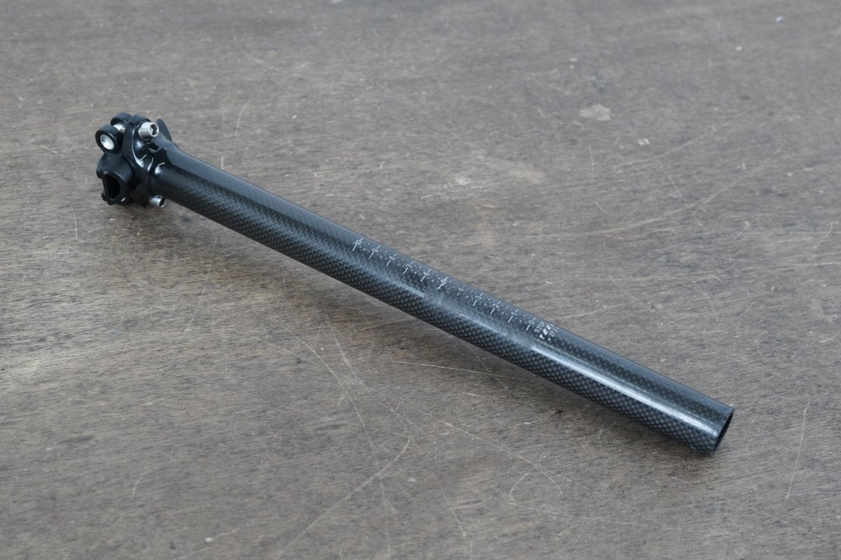 27.2mm Carbon 0 Setback Road Seatpost 220g