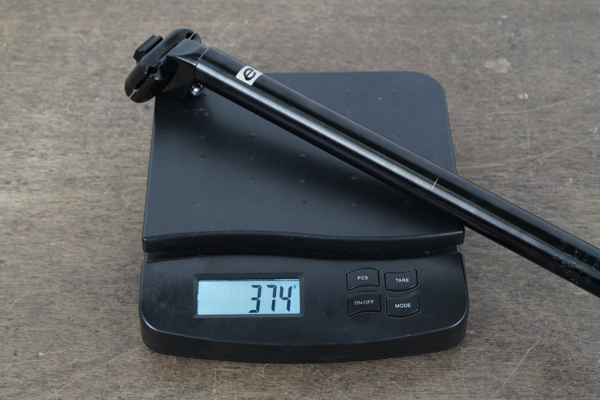 27.2mm Evo Bicycles Alloy Setback Road Seatpost 374g