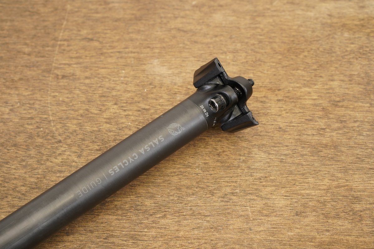27.2mm Salsa Cycles Guide Carbon Alloy Setback Road Seatpost