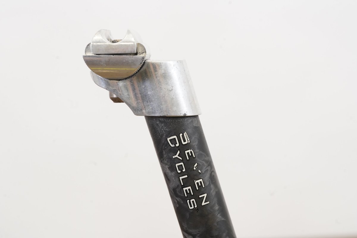 27.2mm Seven Cycles Carbon Alloy Setback Road Seatpost