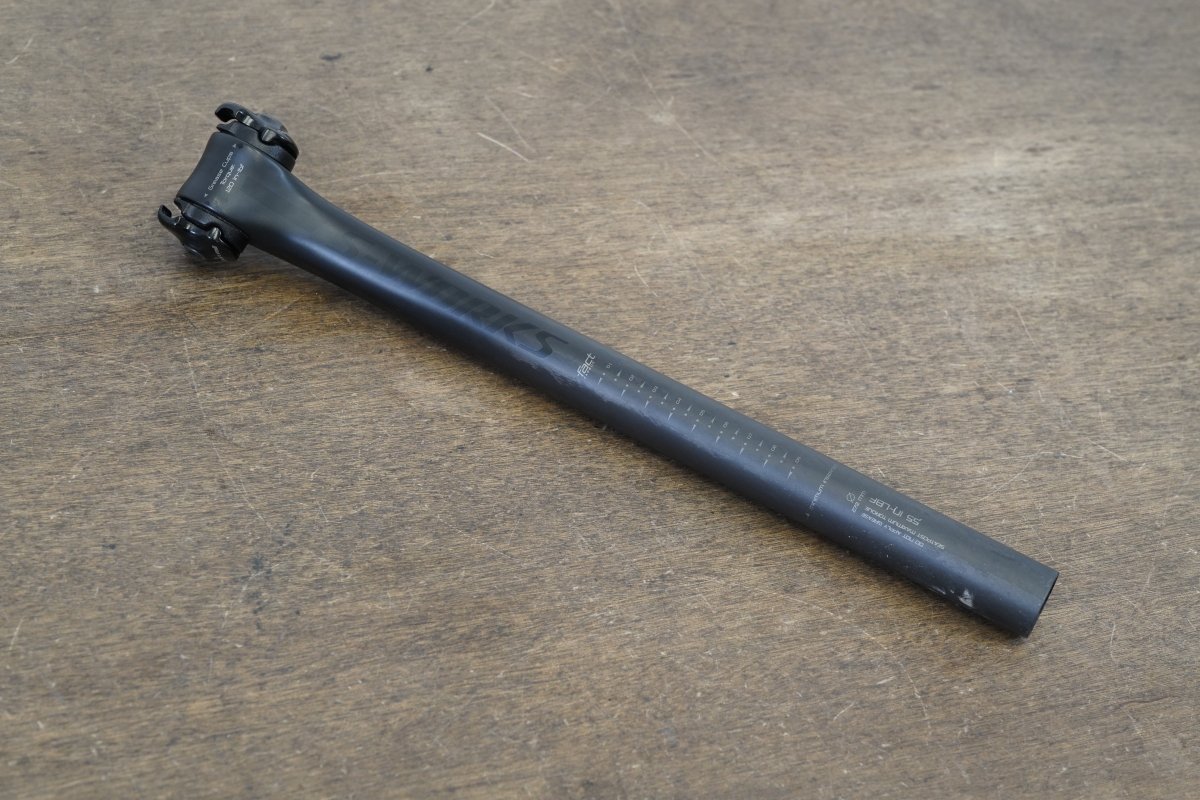 27.2mm Specialized S-WORKS Carbon Setback Road Seatpost 174g