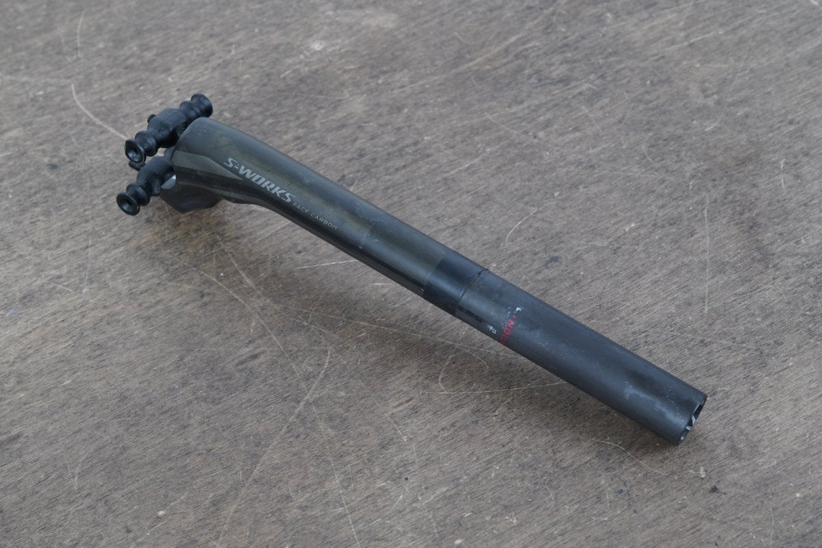 27.2mm Specialized S-WORKS FACT Carbon 20mm Setback Road Seatpost 188g