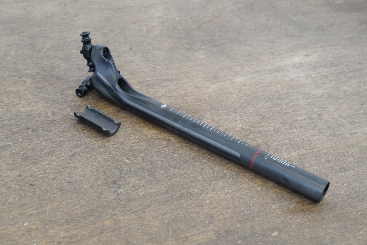 27.2mm Specialized S-WORKS FACT Carbon 20mm Setback Road Seatpost 189g
