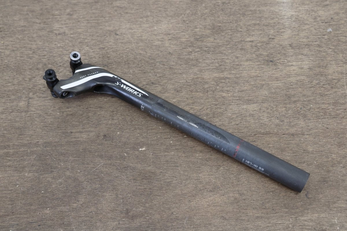 27.2mm Specialized S-WORKS FACT Carbon Setback Road Seatpost
