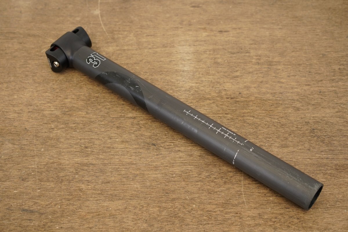 31.6mm 3T Ionic 0 Team Carbon Alloy 0 Setback Road Seatpost