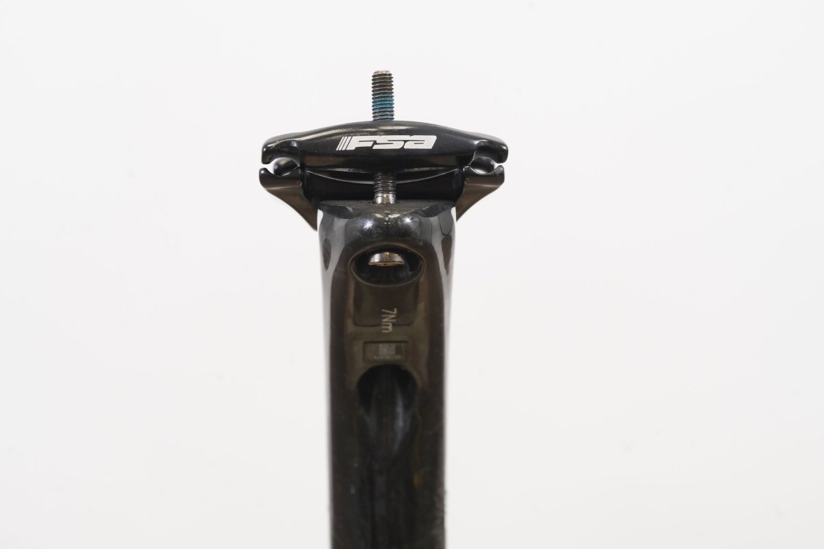 31.6mm FSA K-Force Carbon 25mm Setback Road Seatpost 193g