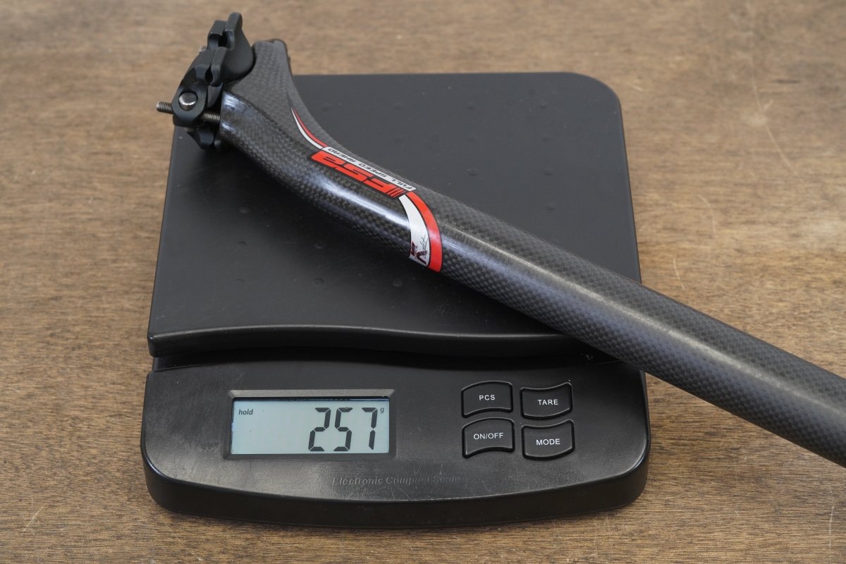 31.6mm FSA K-Force Light Carbon Setback Road Seatpost 257g