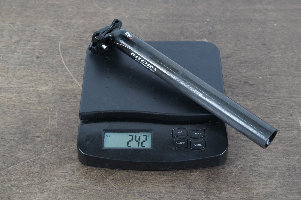 31.6mm Ritchey Pro Carbon 25mm Setback Road Seatpost 242g