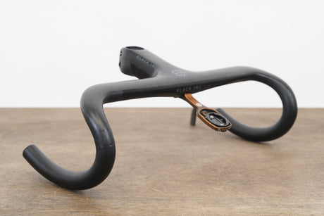 38cm 110mm -6 Degree Black Inc. Carbon Barstem Handlebar + Mount 1 1/8"