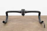 38cm 110mm -6 Degree Black Inc. Carbon Barstem Handlebar + Mount 1 1/8"