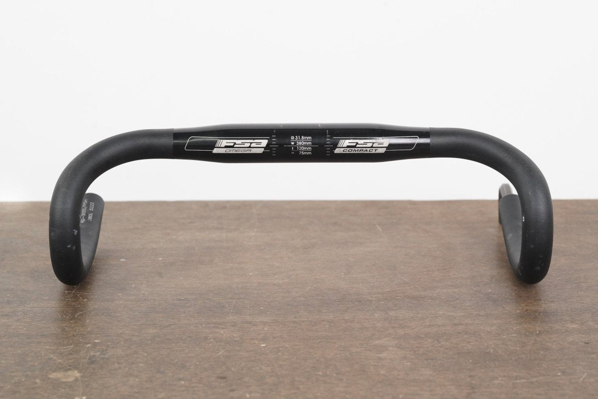 38cm FSA Omega Alloy Compact Road Handlebar 31.8mm