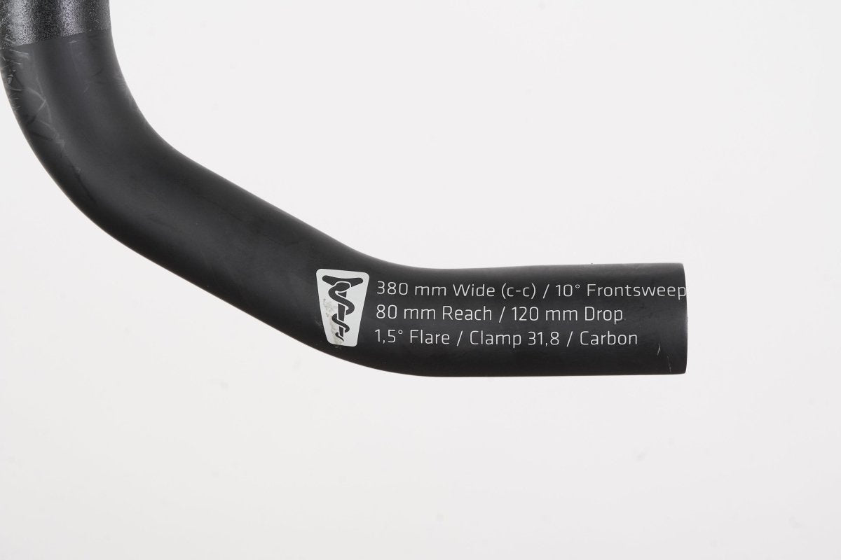 38cm SQLab 312 R Aero Compact Carbon Road Handlebar