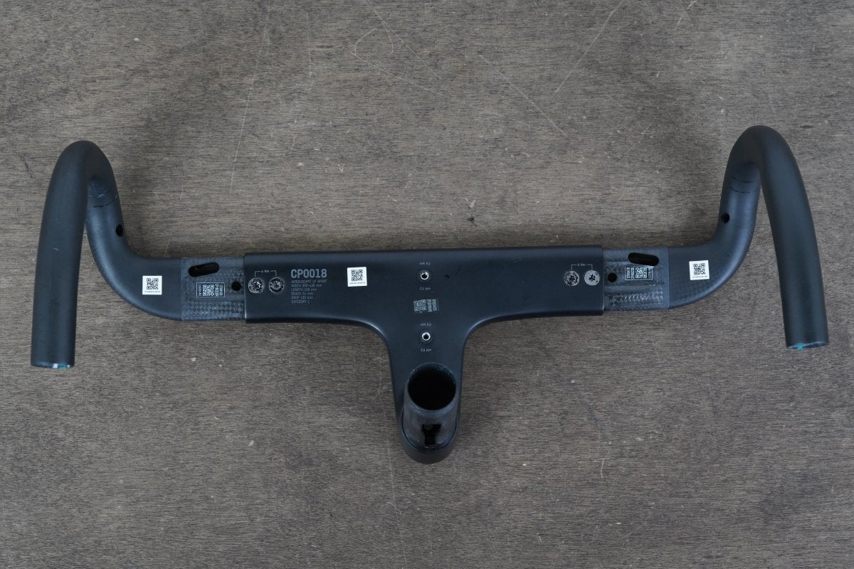 39cm - 43cm 90mm Canyon CP0018 T-Bar + Drops  Integrated Carbon Barstem Handlebar