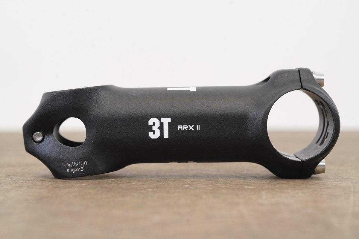 3T ARX II 100mm ±6 Degree Alloy Road Stem 137g 1 1/8" 31.8mm
