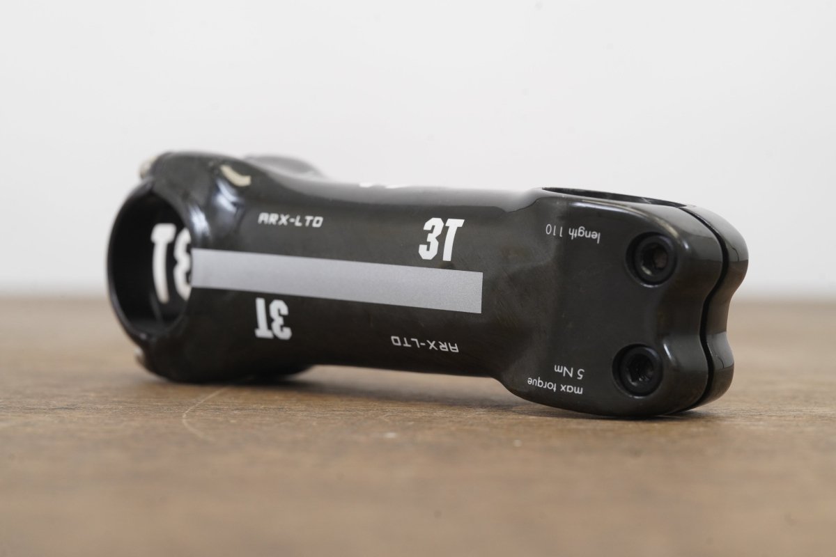 3T ARX LTD 110mm ±6 Degree Carbon Road Stem 119g 1 1/8" 31.8mm
