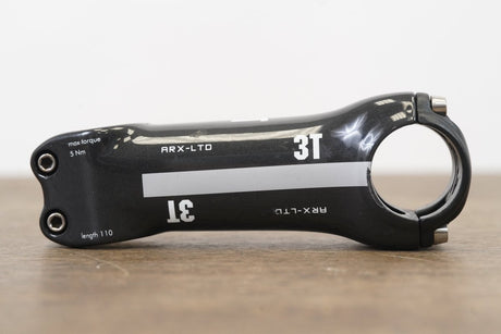 3T ARX LTD 110mm ±6 Degree Carbon Road Stem 123g 1 1/8" 31.8mm