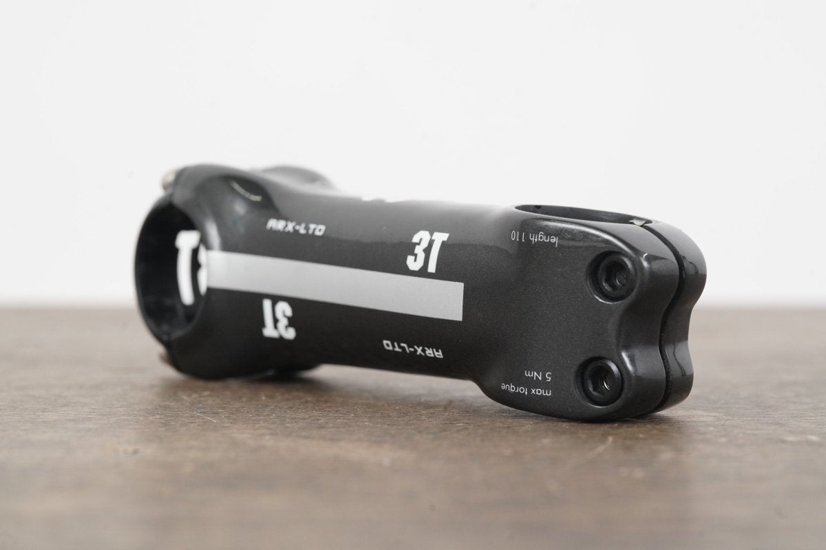 3T ARX LTD 110mm ±6 Degree Carbon Road Stem 123g 1 1/8" 31.8mm