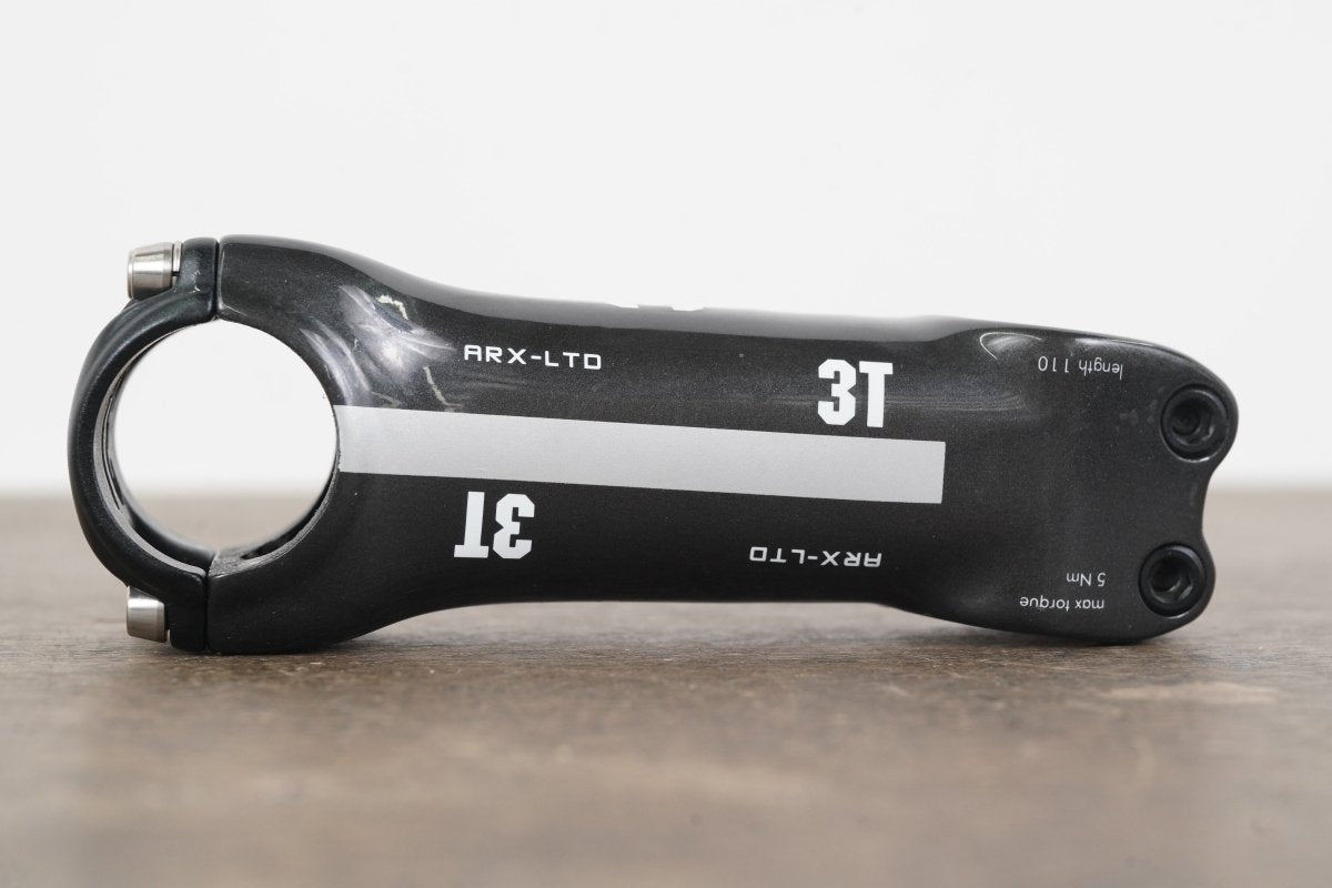 3T ARX LTD 110mm ±6 Degree Carbon Road Stem 123g 1 1/8" 31.8mm