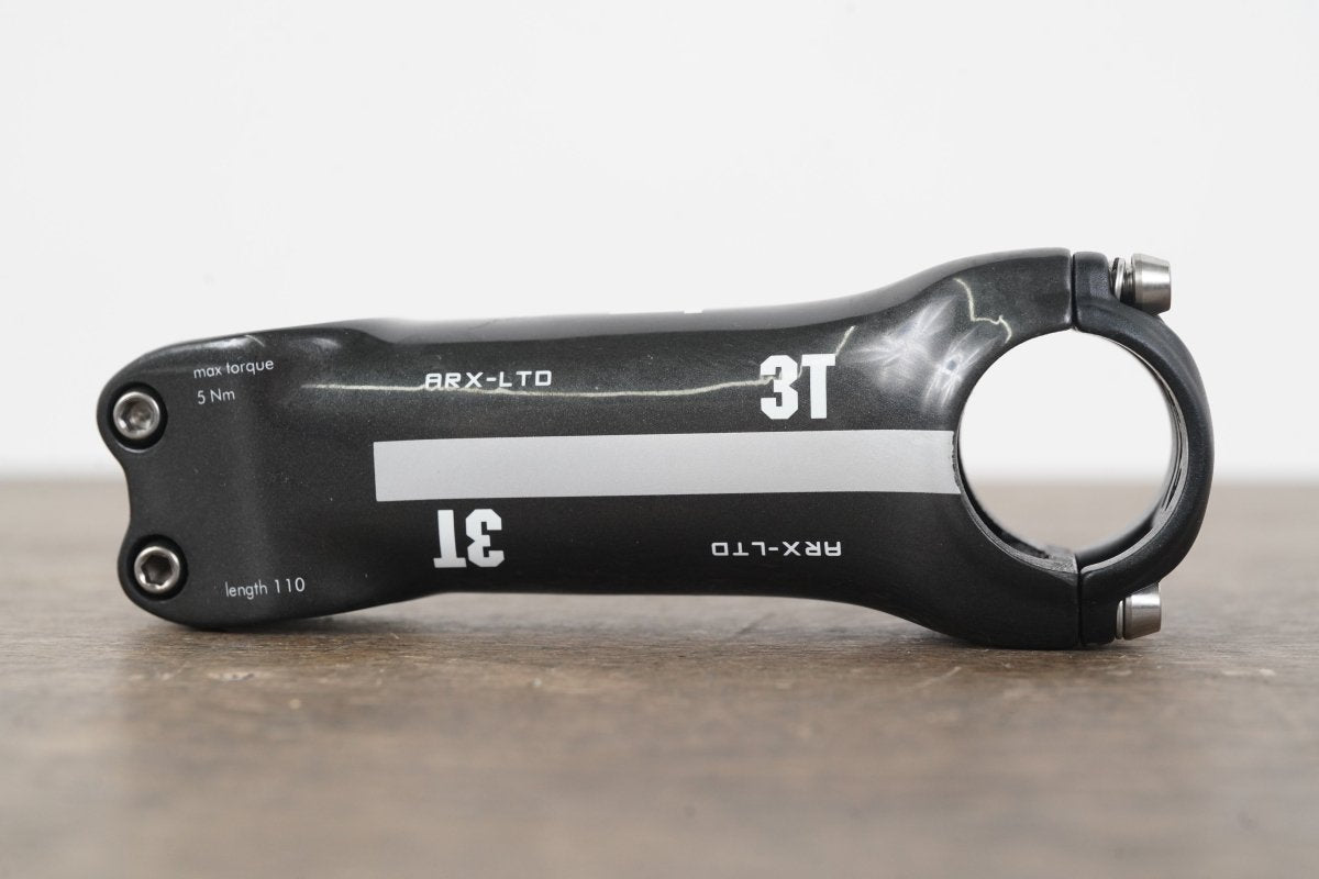3T ARX LTD 110mm ±6 Degree Carbon Road Stem 123g 1 1/8" 31.8mm
