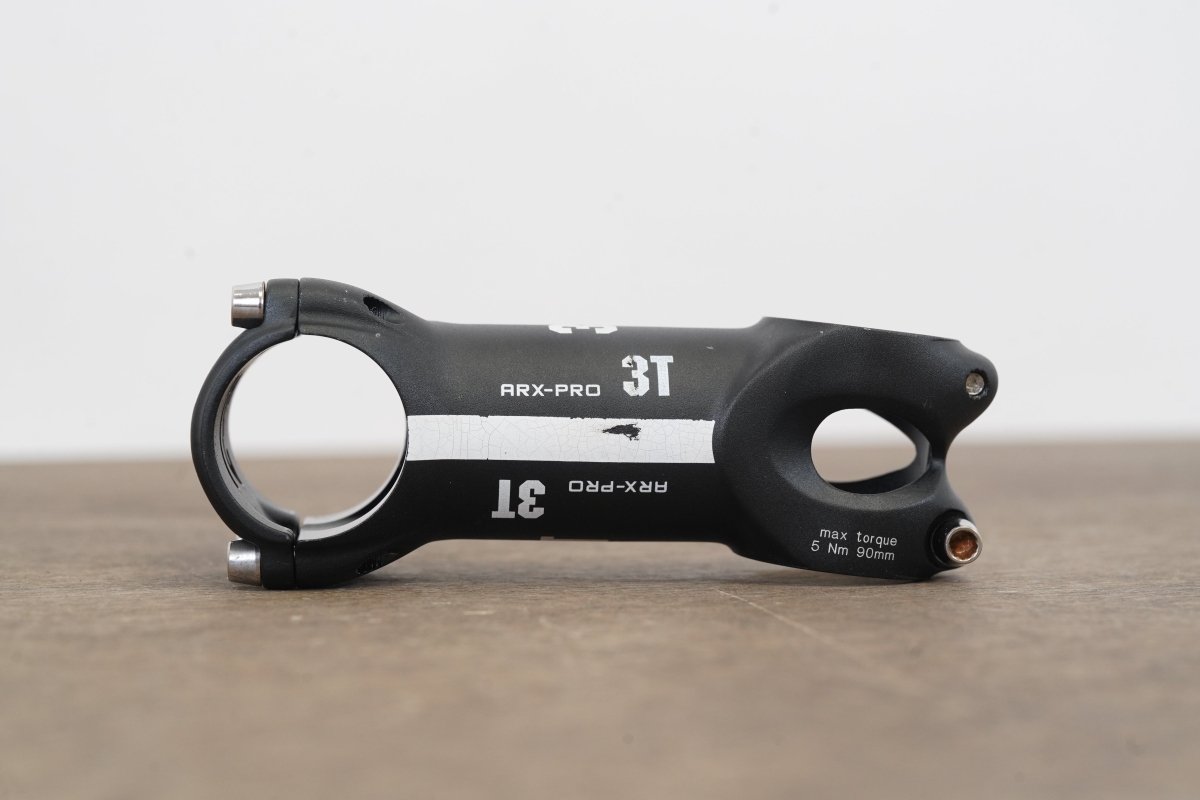 3T ARX Pro 90mm ±6 Degree Alloy Road Stem 129g 1 1/8" 31.8mm
