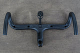 40cm 110mm -6 Degree Black Inc. Carbon Barstem Handlebar + Mount 1 1/8"
