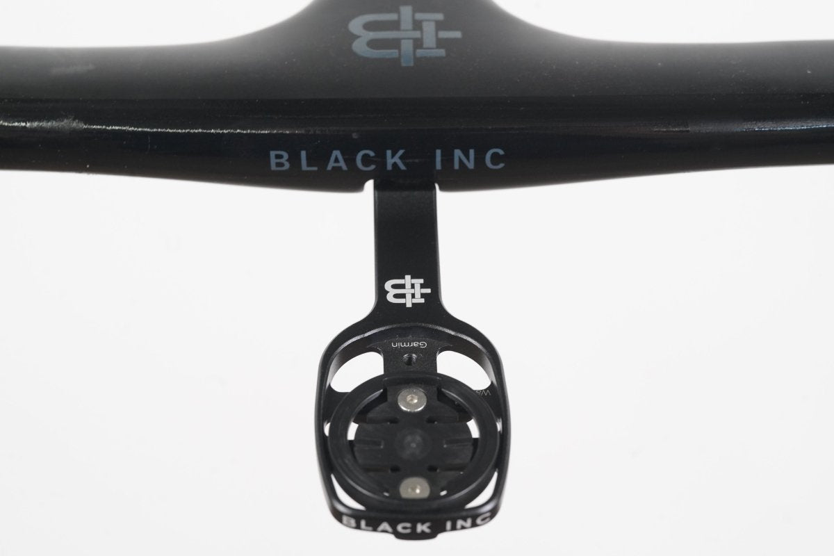 40cm 110mm -6 Degree Black Inc. Carbon Barstem Handlebar + Mount 1 1/8"