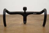 40cm 120mm -6 Degree Black Inc. Carbon Barstem Handlebar + Mount 1 1/8"