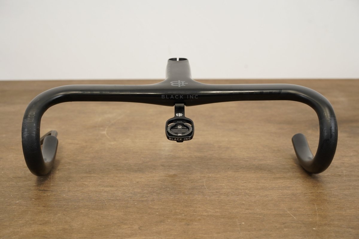 40cm 120mm -6 Degree Black Inc. Carbon Barstem Handlebar + Mount 1 1/8"